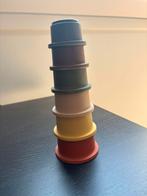 Mushie stapeltoren, Kinderen en Baby's, Speelgoed | Babyspeelgoed, Ophalen of Verzenden, Zo goed als nieuw, Overige typen