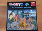 Wasgij Mystery 14 - De Jachthond van Wasgijdorp!, Ophalen of Verzenden, 500 t/m 1500 stukjes, Zo goed als nieuw, Legpuzzel