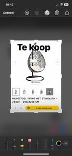 Hangstoel swing, Huis en Inrichting, Stoelen, Ophalen of Verzenden, Eén