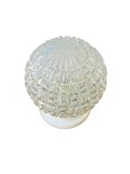 Vintage glazen bollamp, plafondlamp jaren 60/70, Huis en Inrichting, DJT, Vintage retro midcentury, Ophalen of Verzenden, DJT