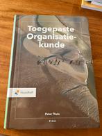 Toegpaste Organisatiekunde - Peter Thuis, Ophalen, Gelezen, Overige niveaus, Overige vakken