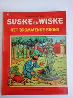 Suske en Wiske nr 128 Het Brommende Brons eerste druk 1972., Gelezen, Willy Vandersteen, Eén stripboek, Ophalen of Verzenden
