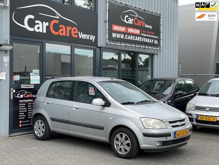 Hyundai Getz 1.6i-16V GLS|11-2026|AIRCO|NAP|5DRS|, Auto's, Hyundai, Bedrijf, Te koop, Getz, Airbags, Airconditioning, Centrale vergrendeling