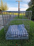 Hondenbench verzinkt 61x48x57cm, Ophalen, Gebruikt