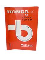 HONDA C310/311/320/321 PART LIST, Ophalen of Verzenden, Gebruikt