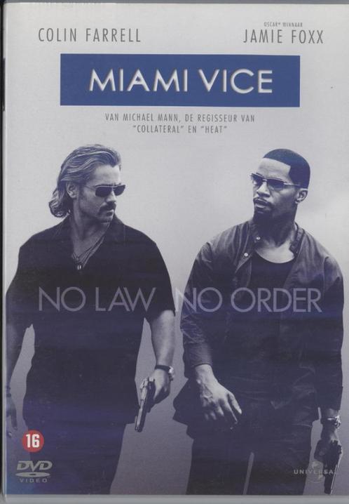 31) Miami Vice, No Law No Order: Colin Farrell & Jamie  Foxx, Cd's en Dvd's, Dvd's | Actie, Gebruikt, Actie, Vanaf 16 jaar, Ophalen of Verzenden