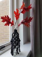 Verschillende macrame vazen, Overige kleuren, Ophalen of Verzenden, Minder dan 50 cm, Glas