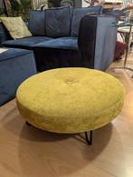 ronde gifgroene hocker, Ophalen, Gebruikt, Rond