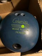 2 x vintage bowling ballen in tas, Sport en Fitness, Bowlen, Ophalen of Verzenden, Zo goed als nieuw, Tas