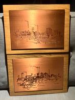 Vintage afbeeldingen gravure staatsmijn emma staatsmijnen, Ophalen of Verzenden