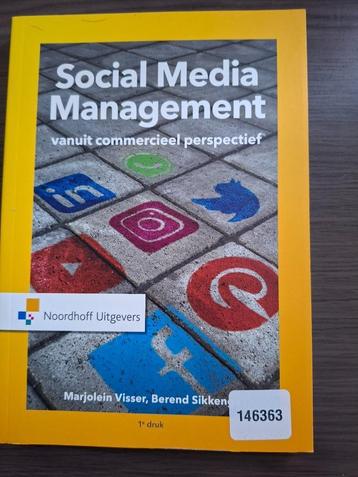 Nieuw boek social media managment vanuit commercieel beschikbaar voor biedingen