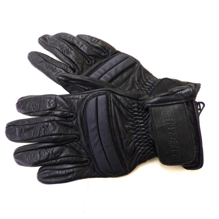 Cafe Racer: leren biker handschoenen maat XS, Kleding | Heren, Mutsen, Sjaals en Handschoenen, Zo goed als nieuw, Handschoenen