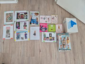 Heel veel naaipatronen voor kinderen en baby's beschikbaar voor biedingen