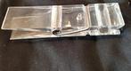 Vintage XL knijper clip plexiglas transparante Lucite, Diversen, Bureau-accessoires, Verzenden, Zo goed als nieuw