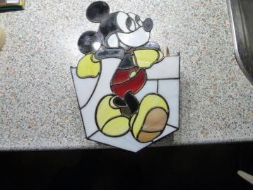 Mickey Mouse Tiffany Wandlampje