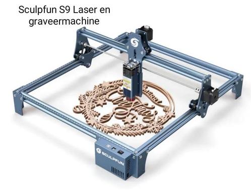 NIEUW laser en graveer machine Sculpfun S9, Computers en Software, 3D Printers, Nieuw, Ophalen of Verzenden