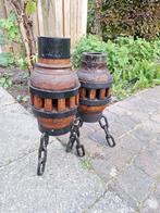 Vintage wagenwiel, Ophalen