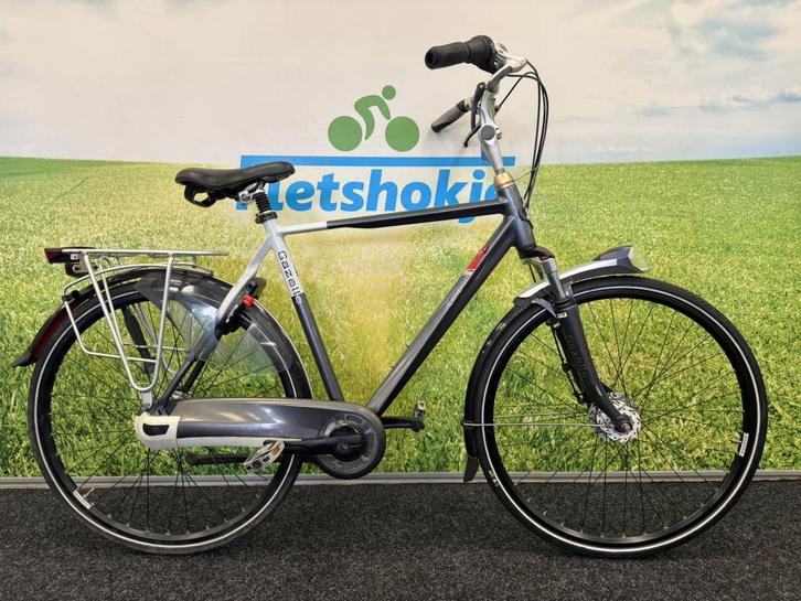 Fietshokje Amersfoort: Gazelle Eclipse herenfiets N8 H57, Fietsen en Brommers, Fietsen | Heren | Herenfietsen, Gebruikt, Gazelle