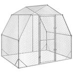 Kippenren 2,5x2x2,25 m gegalvaniseerd, Ophalen of Verzenden, Nieuw, Kippenhok of Kippenren