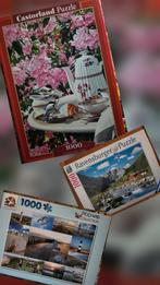 Puzzels 1000 stukjes zgan compleet 7 stuks, Ophalen of Verzenden, 500 t/m 1500 stukjes, Zo goed als nieuw
