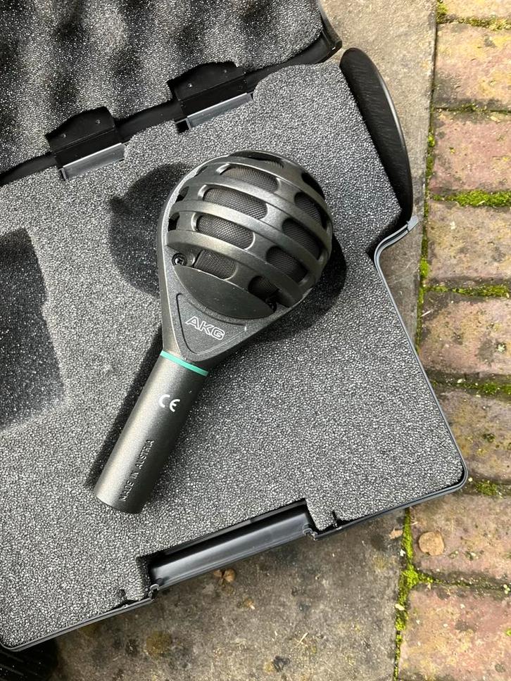 AKG D112 Professionele Basdrum Microfoon, Muziek en Instrumenten, Microfoons, Gebruikt, Instrumentmicrofoon, Ophalen of Verzenden