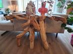 Unieke boomstam bijzettafel / gangtafel, Huis en Inrichting, Ophalen, Minder dan 45 cm, Minder dan 55 cm, Gebruikt
