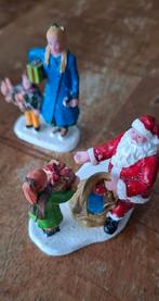 Lemax Figurenset - Kerstdorp, Ophalen, Gebruikt