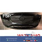 W176 FACELIFT AMG Voorbumper zwart Mercedes A Klasse 2018 co, Gebruikt, -, Voor, Ophalen of Verzenden