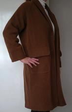 American Vintage mantel XS/S met wol winterjas jas, Kleding | Dames, Jassen | Winter, Bruin, Ophalen of Verzenden, Zo goed als nieuw