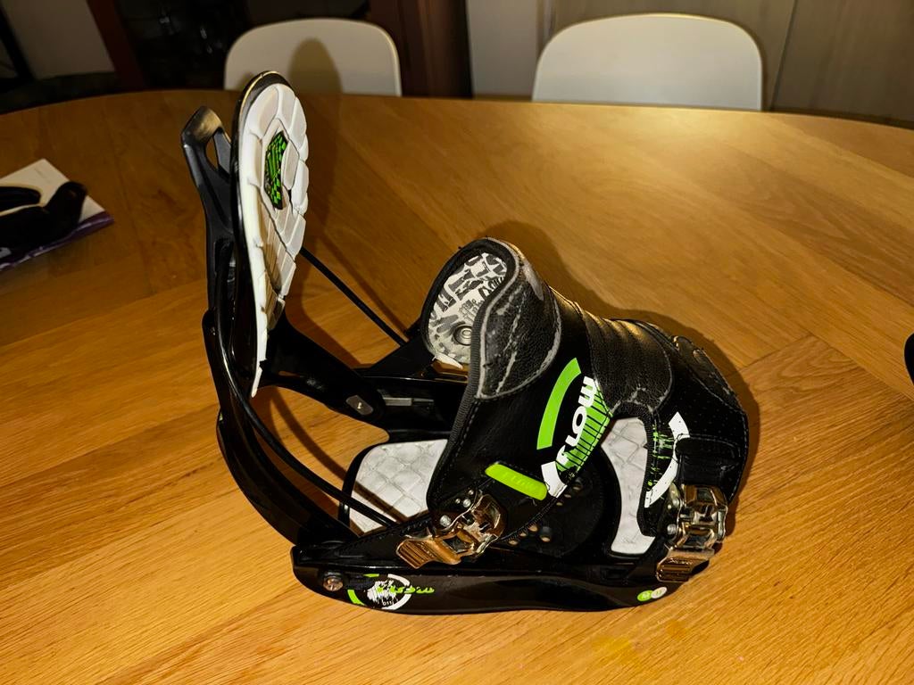 Flow M11 Snowboard Bindingen - Large (40-44), Ophalen of Verzenden, Gebruikt, Bindingen