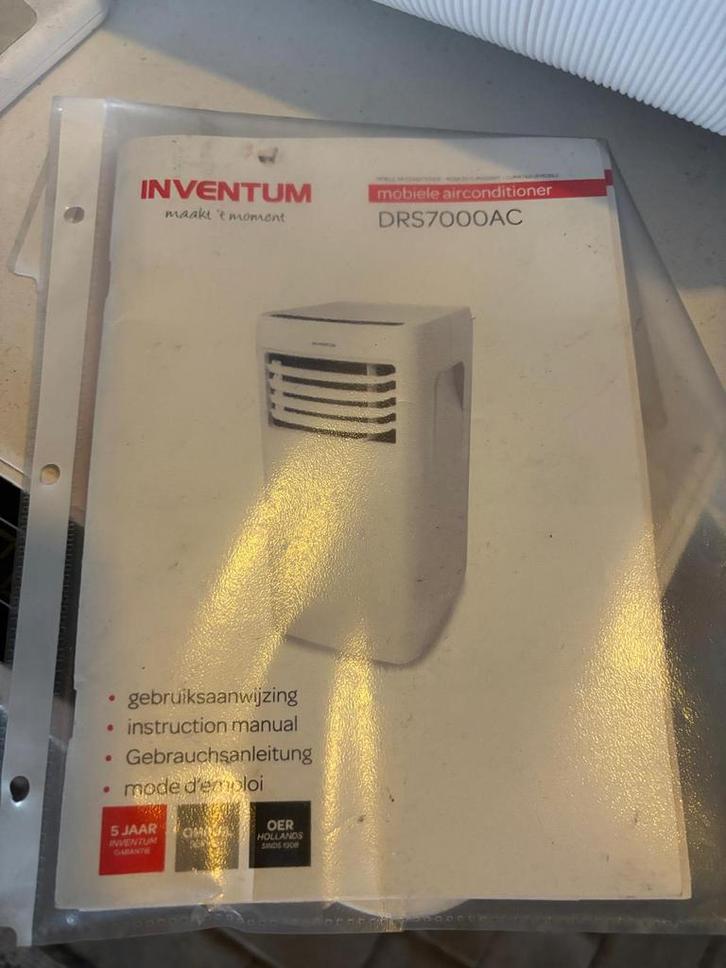 Mobiele airco (1x gebruikt), Doe-het-zelf en Verbouw, Ventilatie en Afzuiging, Zo goed als nieuw, Ventilator, Ophalen