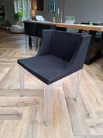 6 Eetkamer Stoelen, Huis en Inrichting, Stoelen, Ophalen, Overige materialen, Gebruikt, Zwart