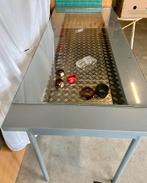 Tafel met vitrine, Huis en Inrichting, Industrieel, Glas, 150 tot 200 cm, Rechthoekig