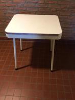 Vintage tafeltje 3 stuks wit groen en geel per stuk €49.00, Antiek en Kunst, Ophalen