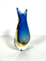 Sommerso Murano vaas,Flavio Poli, Seguso Italië, jaren 1960, Ophalen of Verzenden