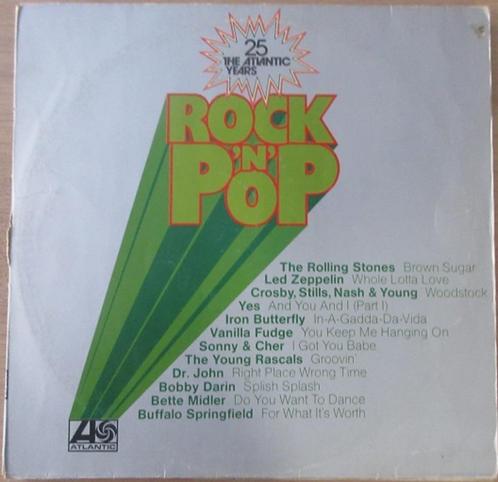 Rock 'N' Pop - 25 The Atlantic Years - Diverse artiesten, Cd's en Dvd's, Vinyl | Overige Vinyl, Gebruikt, 12 inch, Ophalen of Verzenden