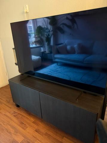 IKEA BESTA TV Meubel - Zwart - 120cm - afbeelding 2