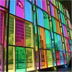 Ik zoek: Glas in lood, gekleurd glas, oude ramen, Doe-het-zelf en Verbouw, Glas en Ramen, Ophalen, Gevelraam of Ruit, Gebruikt