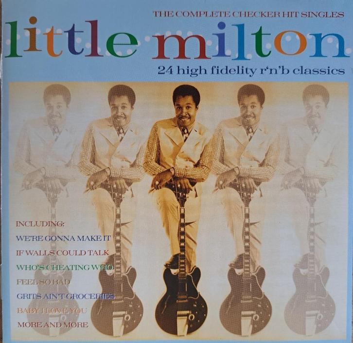 cd Little Milton - The complete checker hit singles, Cd's en Dvd's, Cd's | R&B en Soul, Zo goed als nieuw, Soul of Nu Soul, 1960 tot 1980