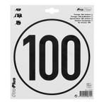 Tempo 100 sticker, NB, Nieuw, Ophalen of Verzenden, NB