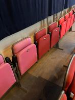 34 theater stoelen zelfstaand op kar, Gebruikt, Ophalen of Verzenden