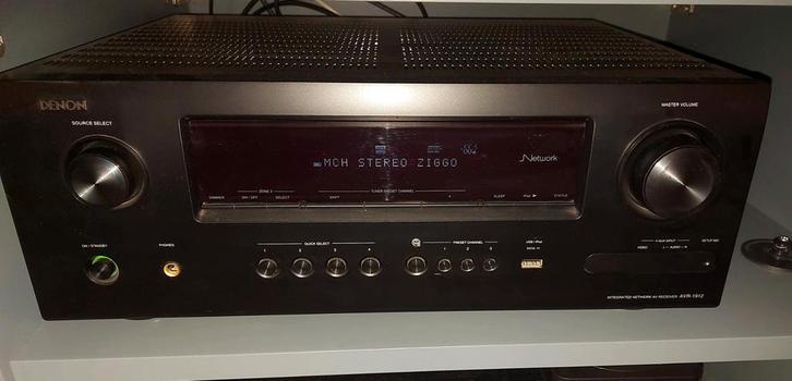 Denon AVR 1912 7.1 surround netwerk receiver., Audio, Tv en Foto, Versterkers en Receivers, Gebruikt, 7.1, 60 tot 120 watt, Denon