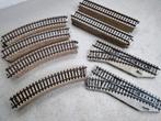 Marklin HO m-rails recht, bochten en wissels, Hobby en Vrije tijd, Wisselstroom, Rails, Ophalen of Verzenden, Zo goed als nieuw
