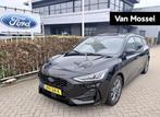 Ford Focus Wagon 1.0 EcoBoost Hybrid ST Line X 155pk Adaptie, Auto's, 12 maanden, Stof, Gebruikt, Zwart