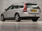 Volvo V50 2.4 Elite Sport Automaat (YOUNGTIMER, 5 CILINDER,, Auto's, Gebruikt, Zwart, Leder en Stof, 2435 cc