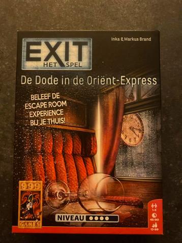 Exit: De Dode in de Oriënt-Express escape room beschikbaar voor biedingen