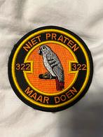 322 display team patch, Verzenden, Zo goed als nieuw
