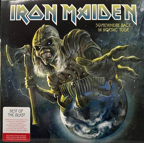 Iron Maiden live 2008  Kiss Motorhead Judas Priest Metallica, Cd's en Dvd's, Vinyl | Hardrock en Metal, Zo goed als nieuw, Verzenden