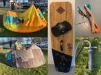 Kiteset - Duotone Dice 9 - North Rebel 11 - Lieuwe Shotgun, Watersport en Boten, Kitesurfen, Ophalen, Gebruikt, Twintip, 9 m²