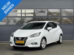 NISSAN MICRA 1.0 IG-T N-CONNECTA I AUTOMAAT I TREKHAAK I APP, Auto's, Gebruikt, Met garantie (alle), 1055 kg, Wit